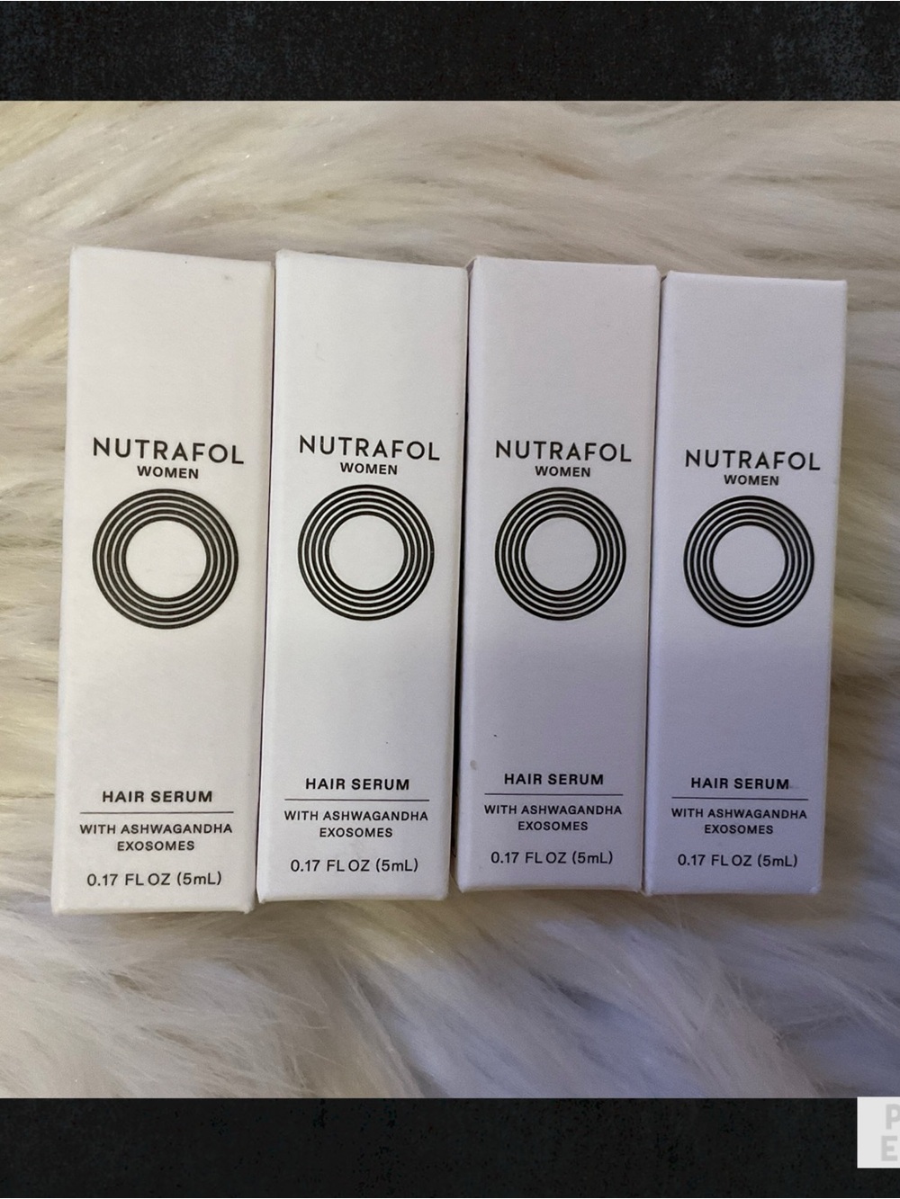 Nutrafol Women Hair Serum - New x4 Travel Size